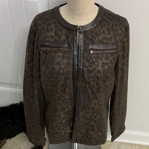 Cute animal print Jacket from Chico’s.